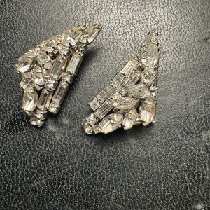 Clip on 50 plus year old earrings belonging to my grandmother